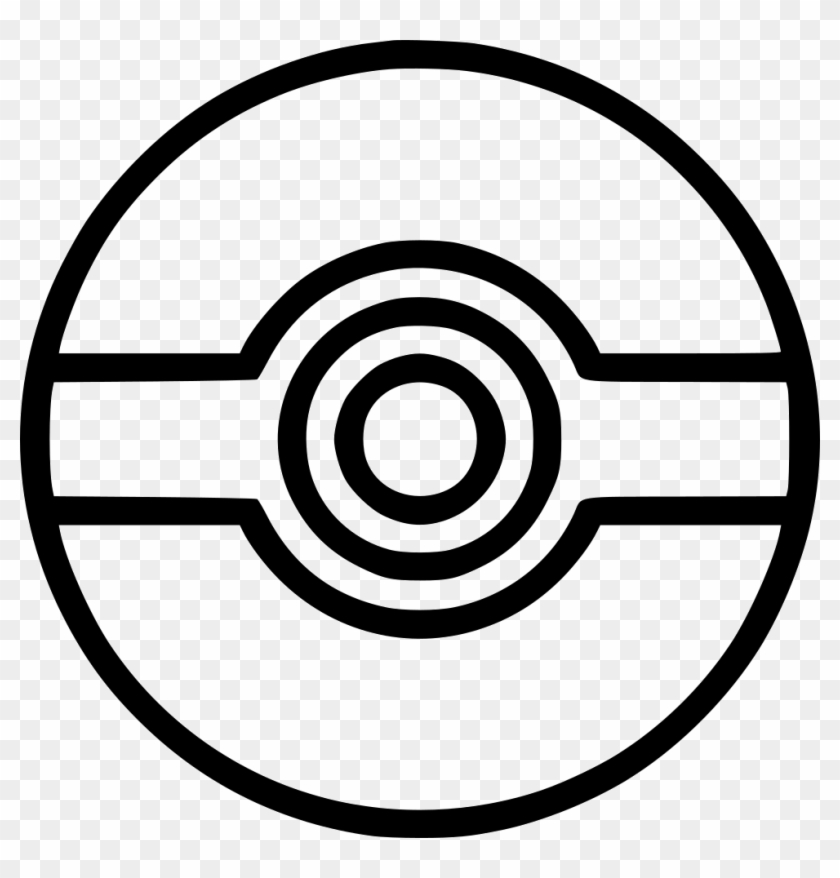 Download White Pokemon Ball Svg