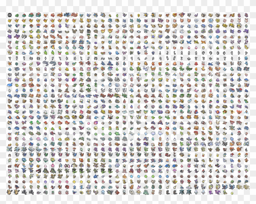 Spoilers Datamine Thread Smogon All The Pokemon Hd Png Download 1200x900 3150502 Pngfind
