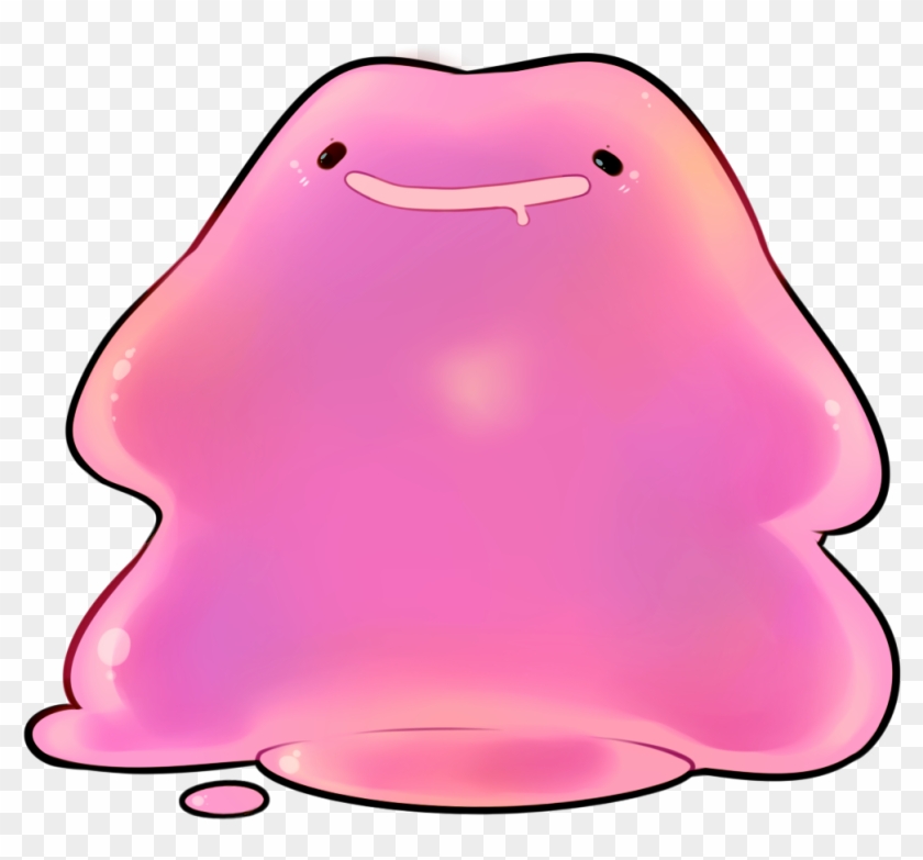 Ok But What If Shiny Ditto Was Just Glittery Jellopic - Ditto Fanart, HD Pn...