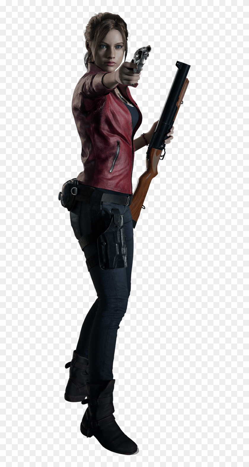 Pubg Mobile X Resident Evil Resident Evil 2 Remake Render Hd Png Download 448x1497 Pngfind