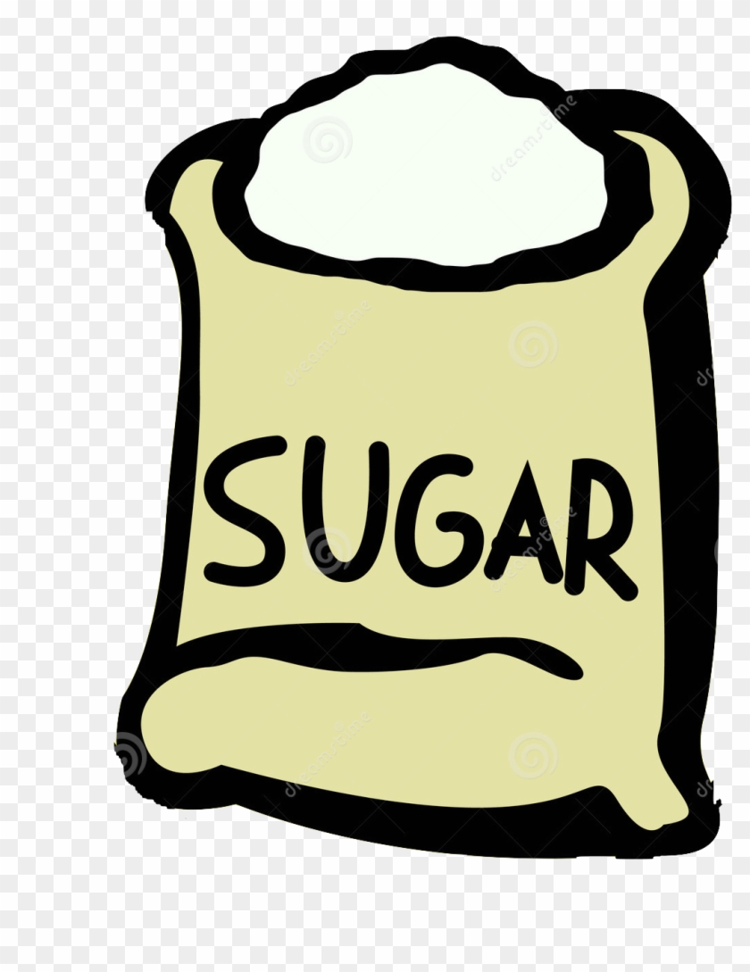 Azucar Clipart Sugar Cartoon - Bag Of Sugar Clipart, HD Png Download -  1041x1301(#3195033) - PngFind