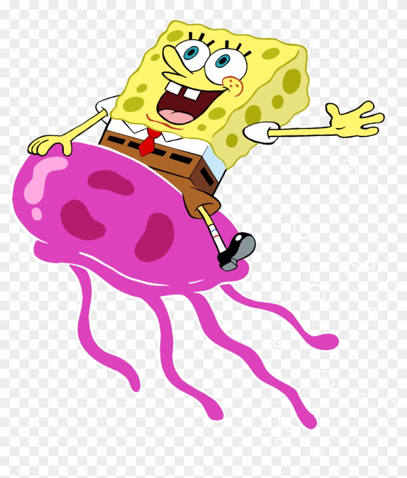 jellyfish spongebob coloring pages