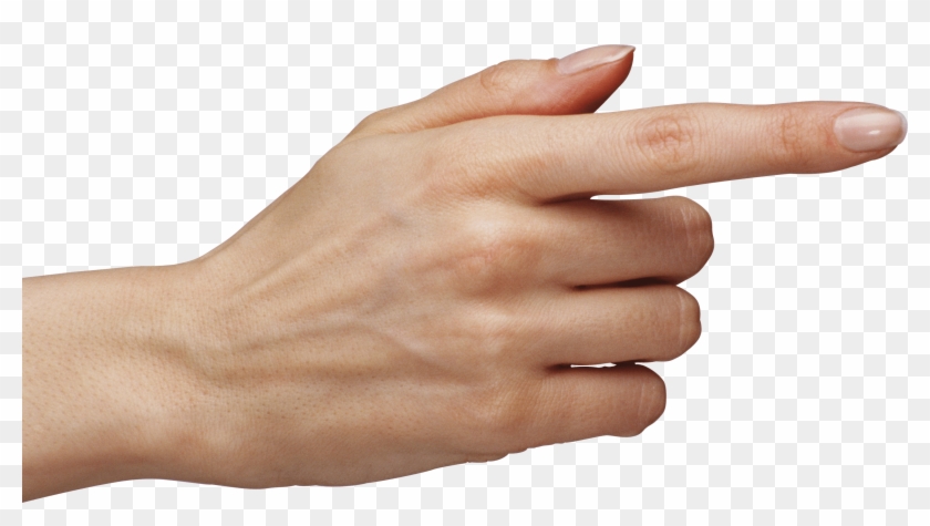 Download Woman Pointing Finger Transparent Png - Pointing Finger Png, Png Download 