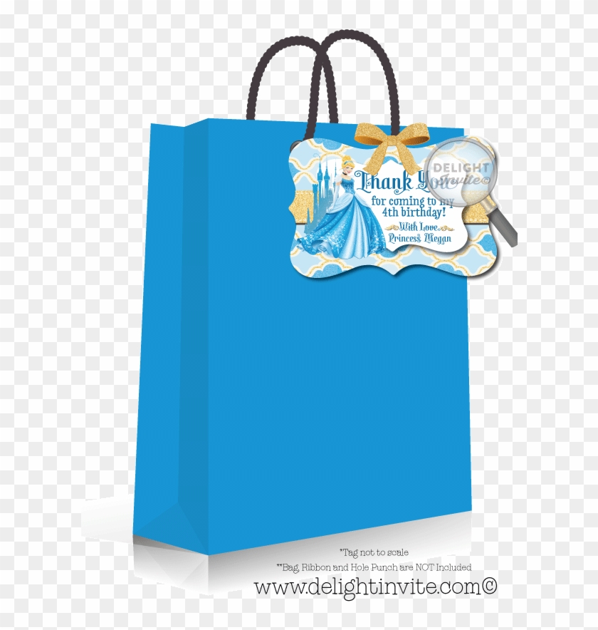 Princess Cinderella Favor Tags Birthday Party Paint