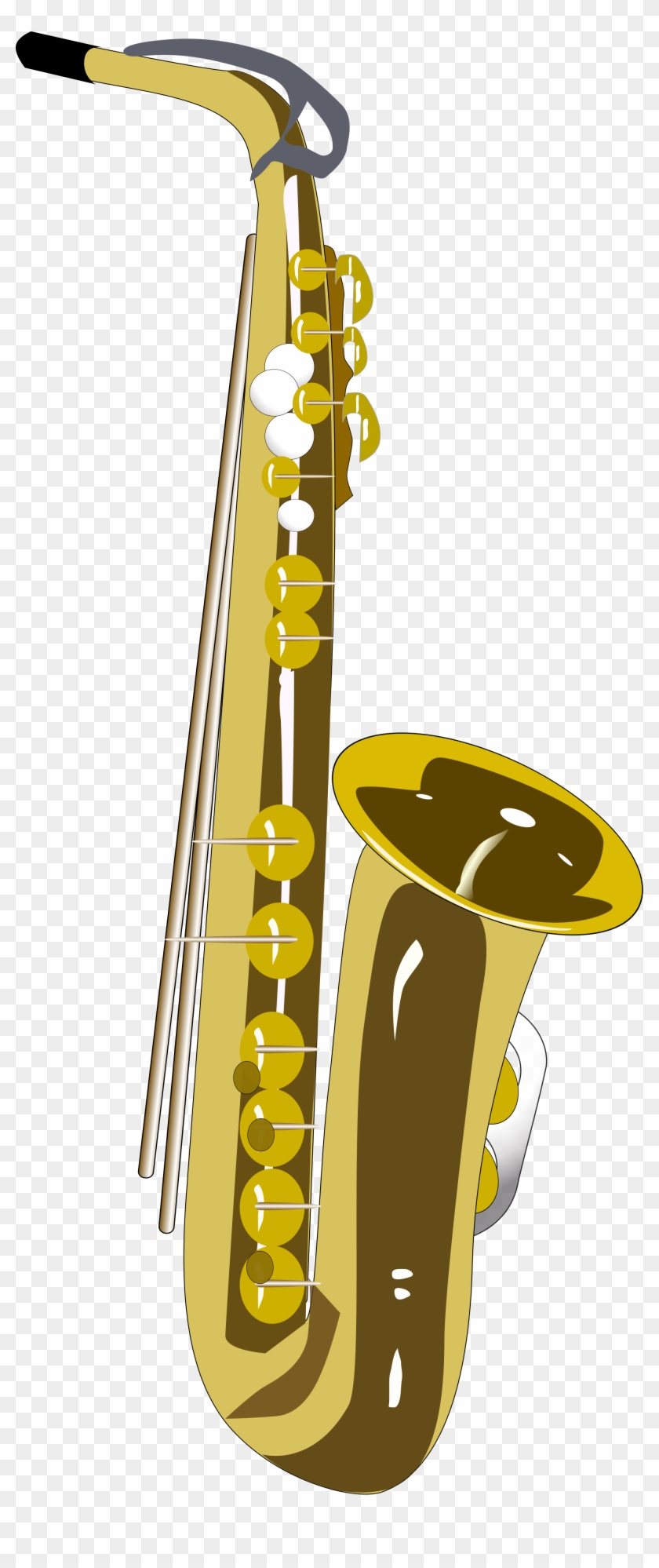 Open - Alto Saxophone Cartoon, HD Png Download - 2000x4663(#324184) -  PngFind