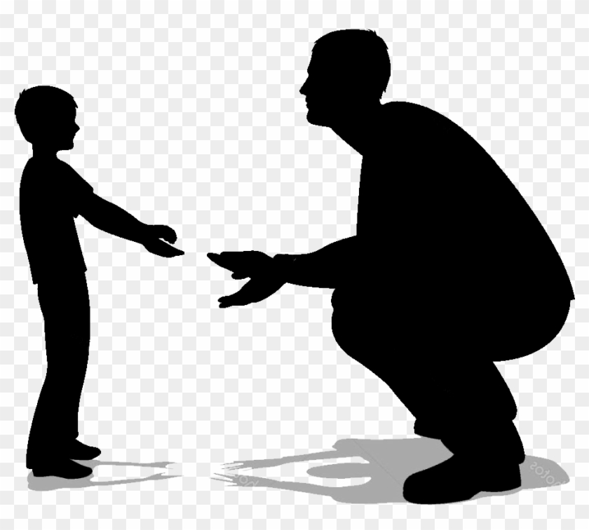 Free Free 198 Silhouette Father And Son Svg SVG PNG EPS DXF File