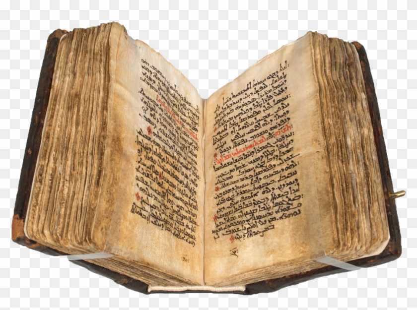 A Syriac Palimpsest Parchment Codex Of Galen's On The Book Parchment