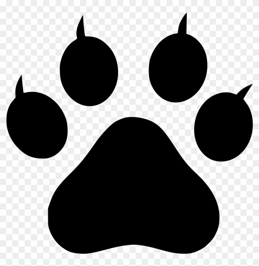 Png File Svg Wolf Paw Print, Transparent Png - 981x962(#326569) - PngFind