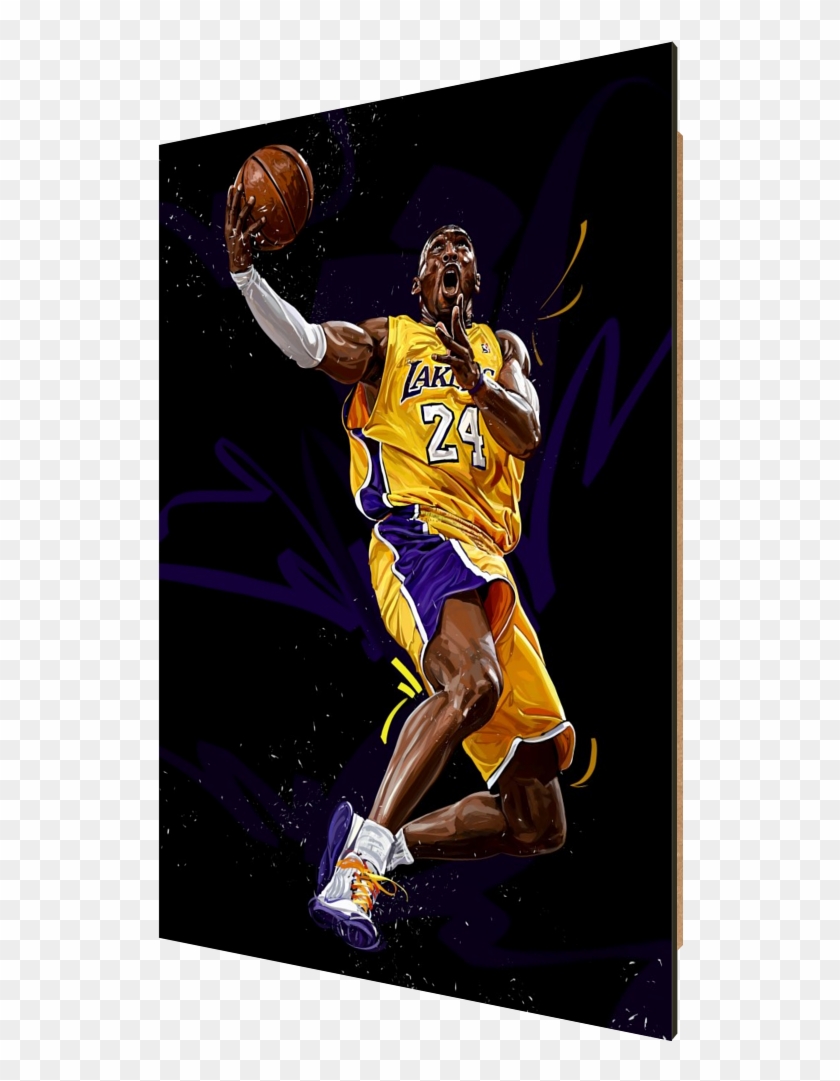 Kobe Bryant - Slam Dunk, HD Png Download - 535x1010(#329228) - PngFind