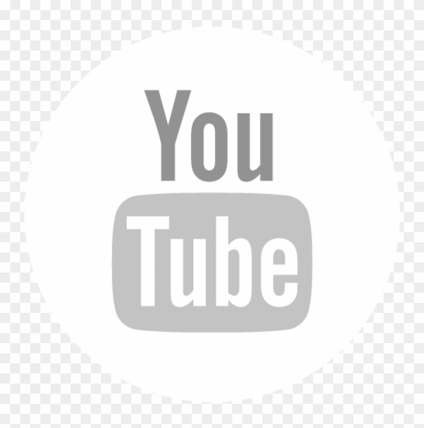 White Youtube Logo Transparent Youtube Circle Icon Size Hd Png