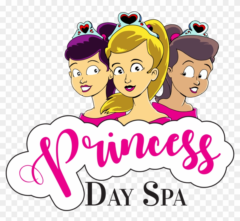 Pamper Grapevine Princess Day Spa Kid Tea Party Pamper - Cartoon, HD Png  Download - 1523x1330(#3223509) - PngFind