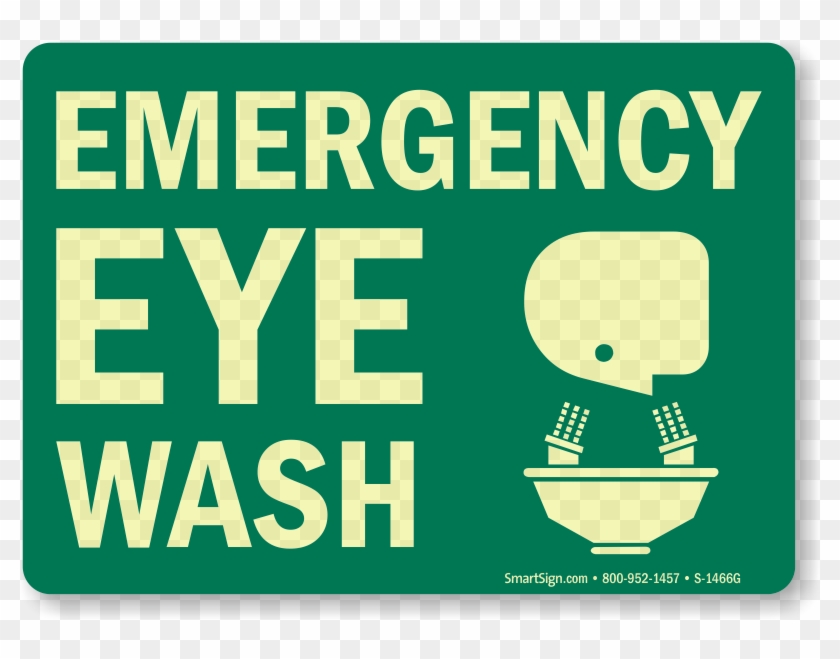 Printable Eyewash Station Sign