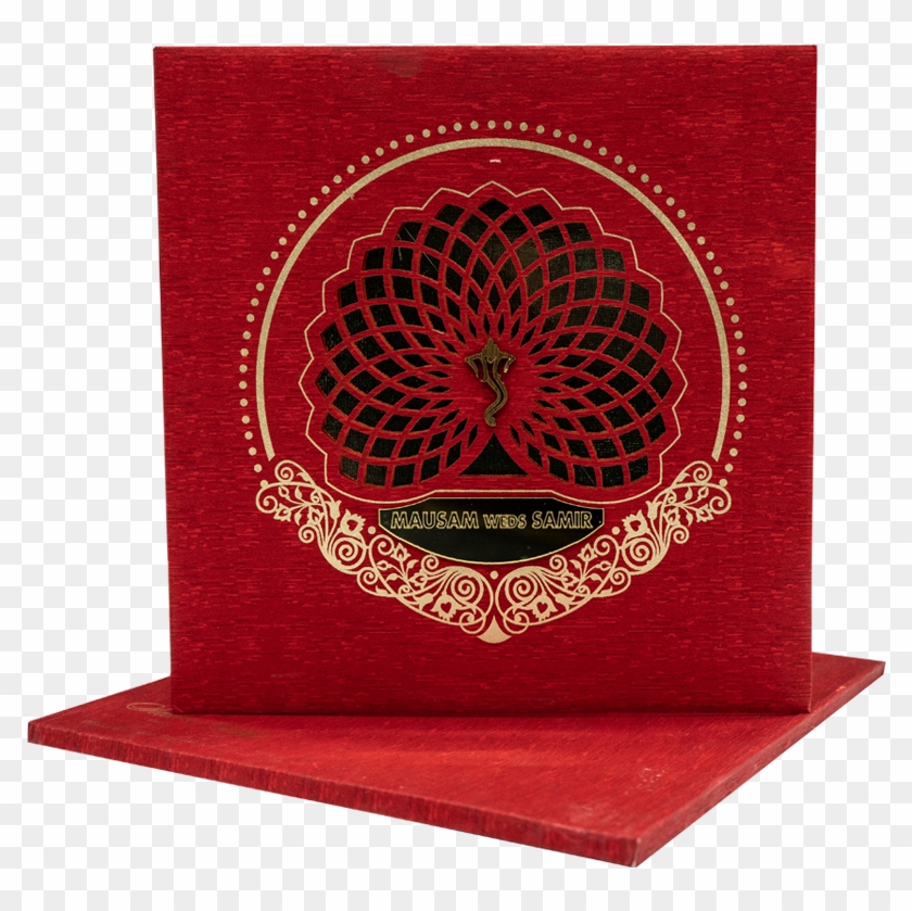 Hindu Invitation Cards - Silk Mark Logo Black & White, HD Png Download -  800x796(#3228971) - PngFind