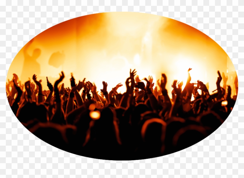 Concert Crowd Png Transparent Background - Concerts & Music Events, Png  Download - 830x531(#3230464) - PngFind