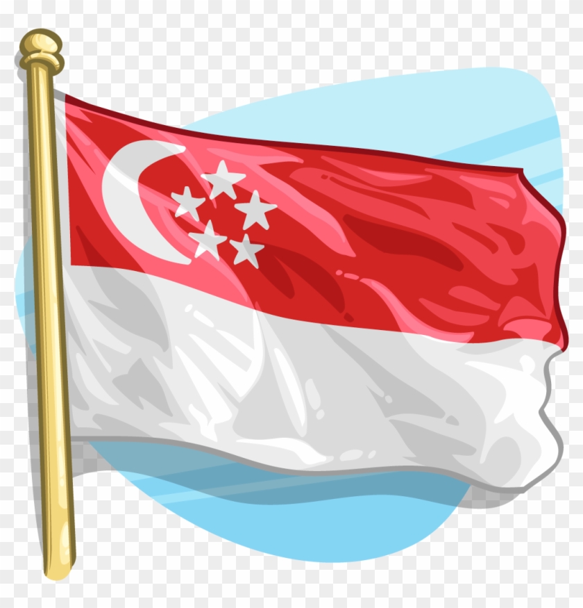 singapore flag high resolution