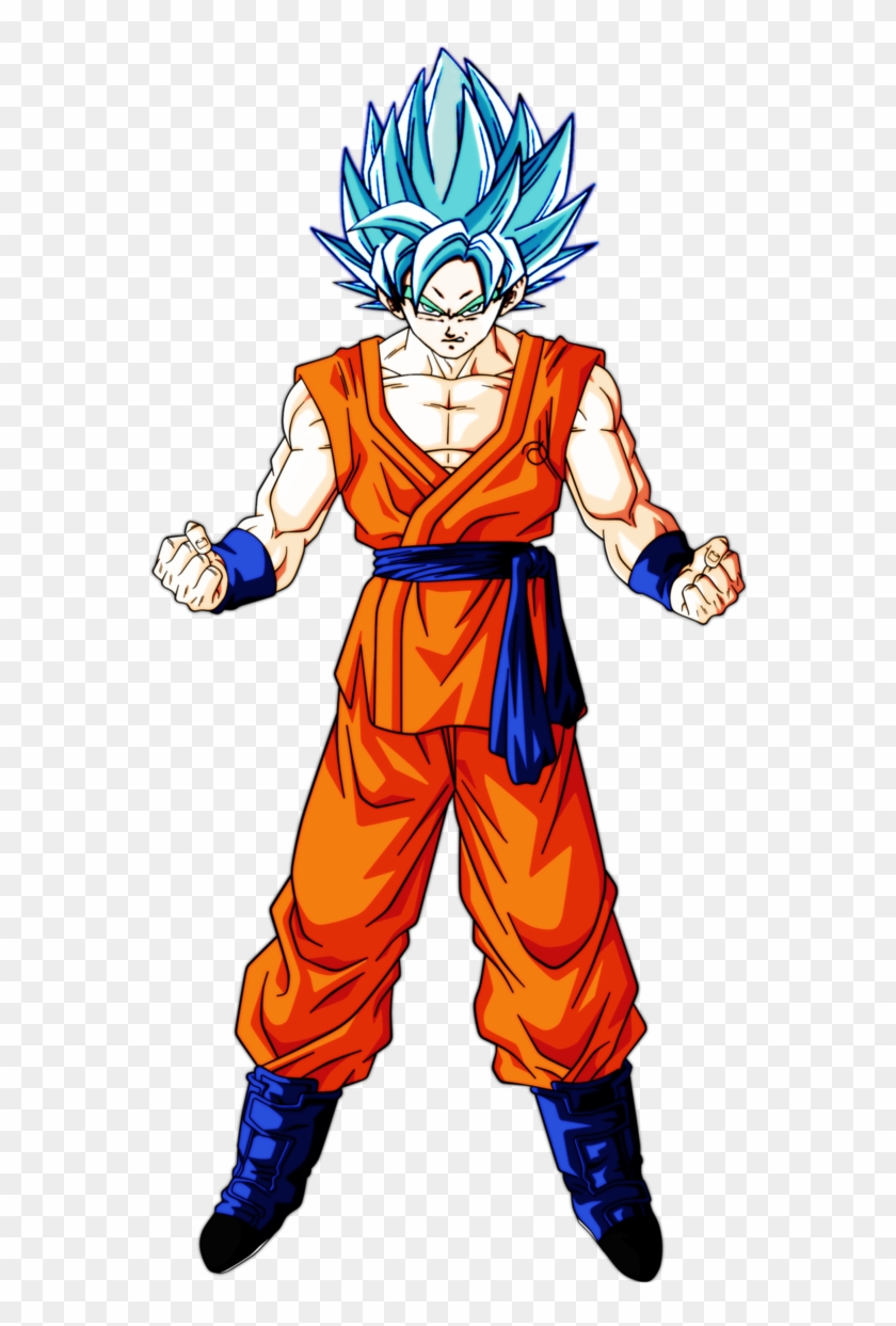 Goku Ssj Blue Png - Perfected Super Saiyan Blue Goku, Transparent