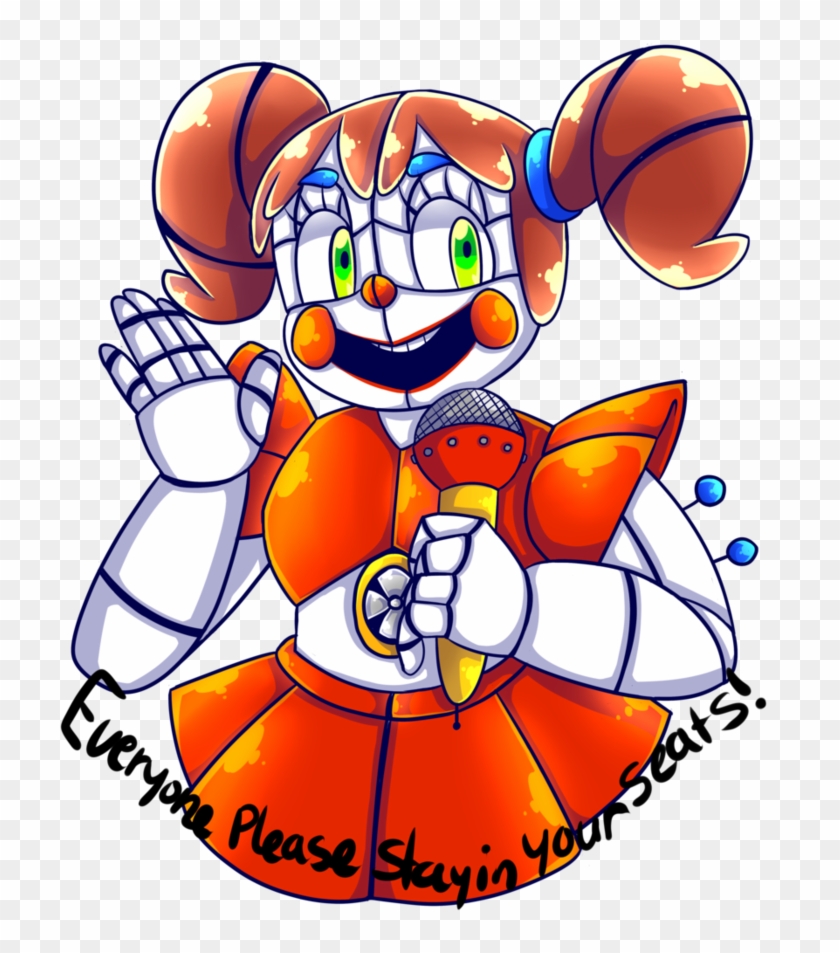 Sister Location Baby By Srthegamer Baby Nights At Freddy S Sister Location Hd Png Download 722x873 Pngfind