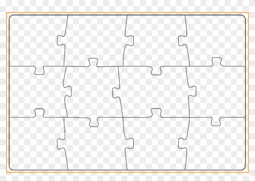 Puzzle Transparent 12 Piece Cross, HD Png Download 1600x1063