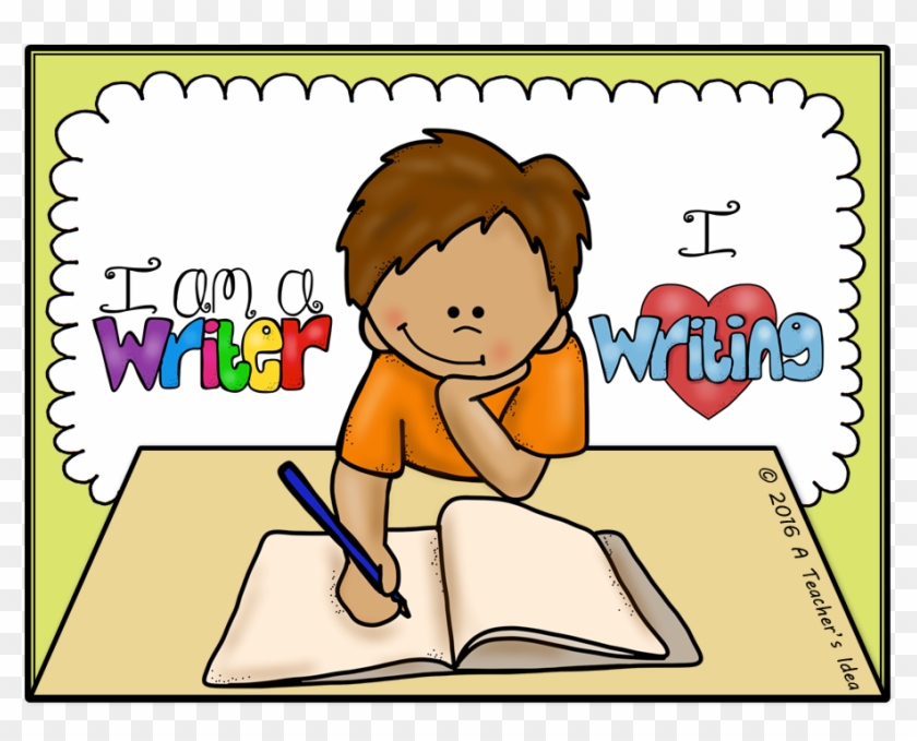 Child Writing Clipart - Children Writing Clip Art, HD Png Download -  969x871(#3245387) - PngFind