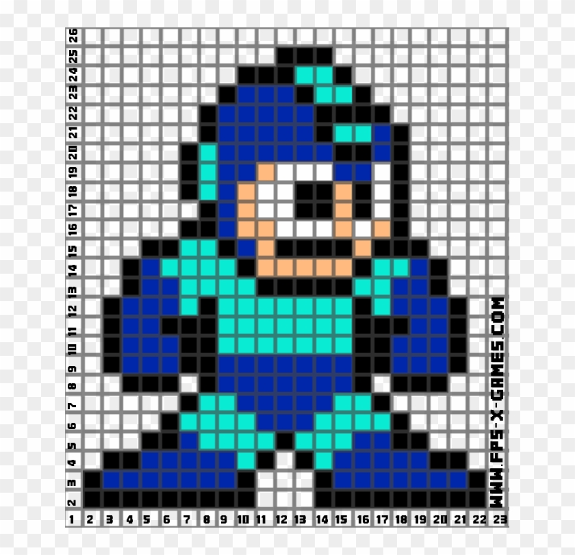 Mega Man Pixel Art Digital Art Sprite, Megaman, Text, Mural Png PNGEgg ...