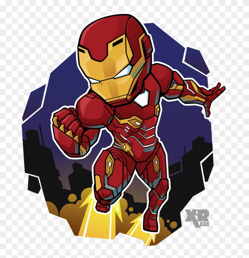 Drawing Photoshop Iron Man Transparent Png Clipart - Cartoon Avengers Chibi  Iron Man, Png Download - 800x800(#3258535) - PngFind