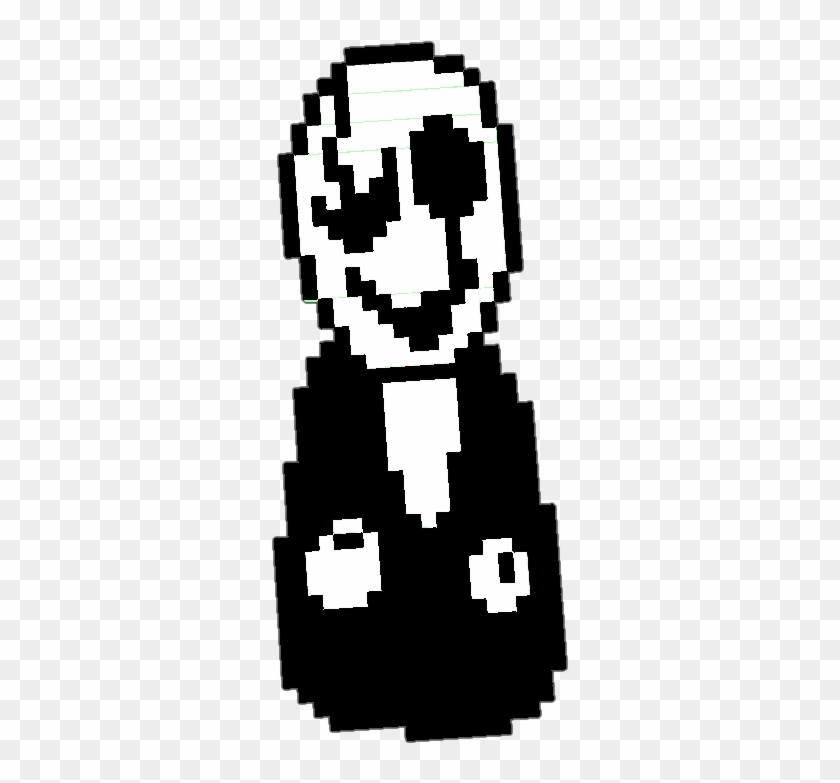 Gaster Sans Sprite Pixel Art Maker - Sans Pixel Art Png,Sans Sprite Png - free transparent png images