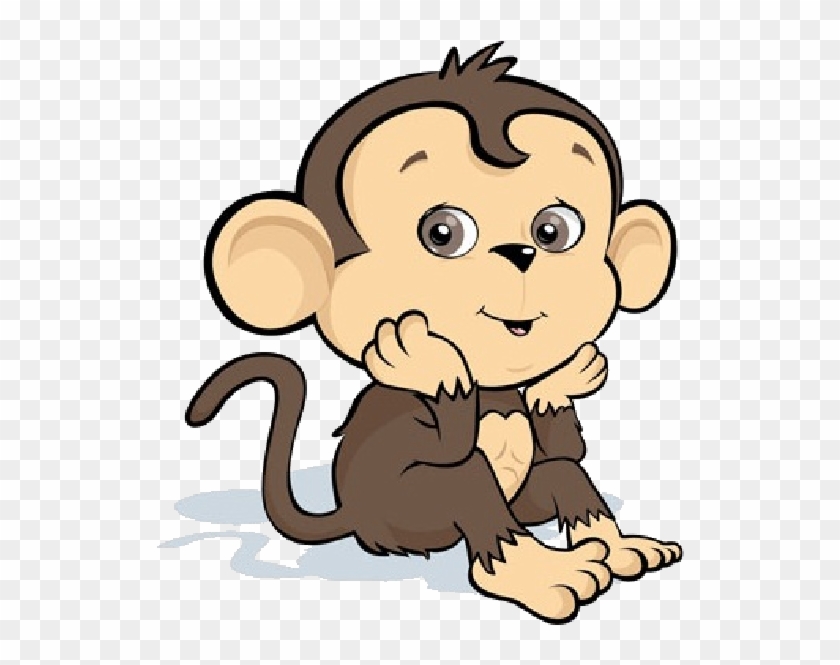 Monkey Cartoon Png - Sad Cute Monkey Cartoon, Transparent Png -  600x600(#3266272) - PngFind