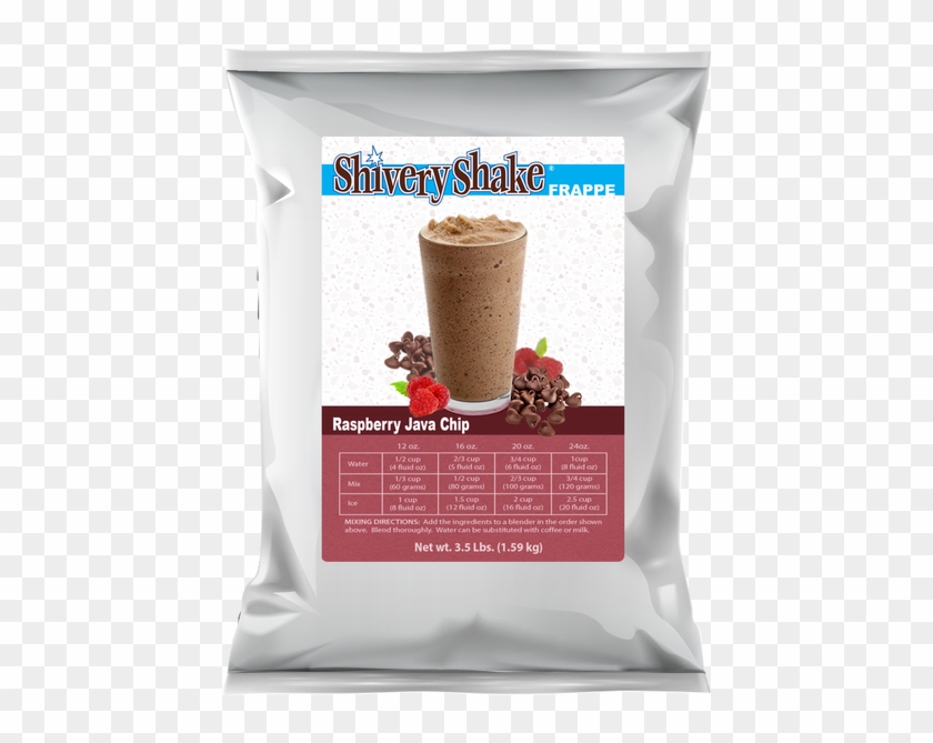 Shivery Shake Raspberry Java Chip Frappe Mix In - Milkshake, HD Png ...