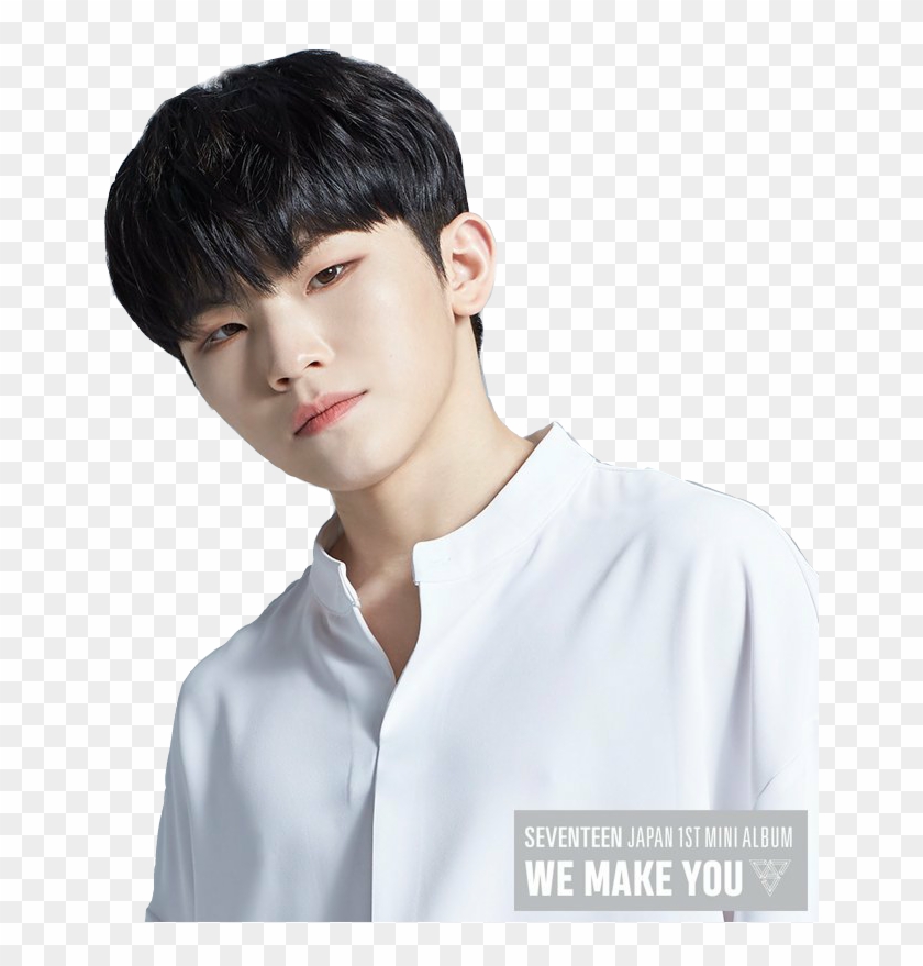 Seventeen Jihoon Woozi Kpop Seventeen We Make You Japanese Album Hd Png Download 651x799 3274332 Pngfind
