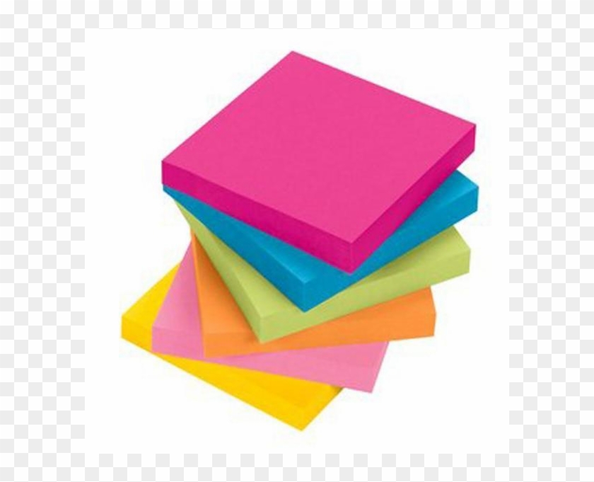 165 Pcs Post-It 1Pk Sticky Notes 3″X3″ Colors Will - Super Sticky Notes 3M,  Hd Png Download - 1000X1000(#3276157) - Pngfind