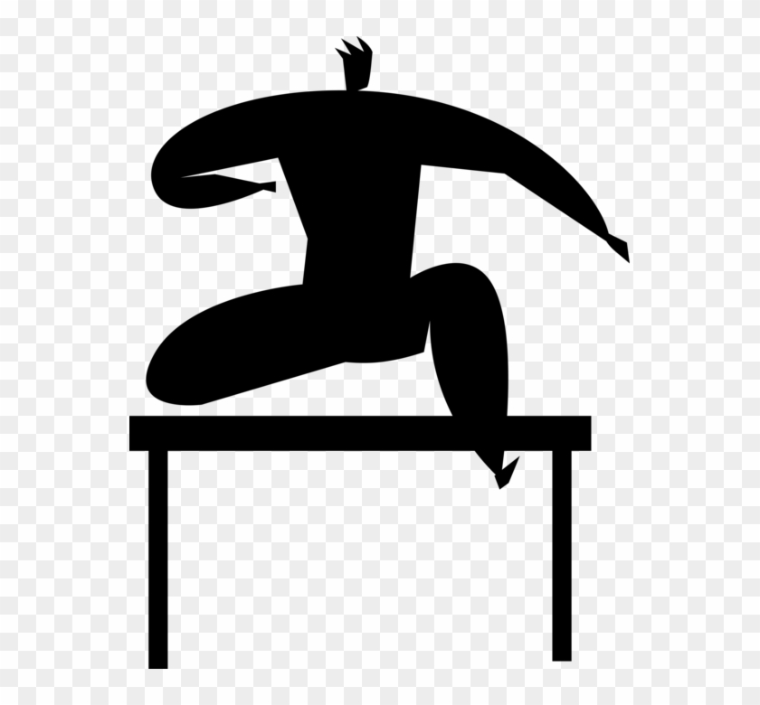Make Any Color png svg Digital Download jpg Sports Clipart: Large Black White Track /& Field Words High Jump with Female Jumping