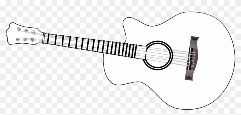 Garis Besar Gitar Clip Art Hitam Dan PutihGaris Besar Gitar Clip Art Hitam Dan Putih  