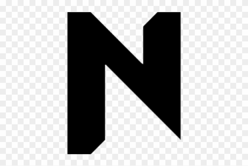 N Letter Png Transparent Images - Silhouette, Png Download - 640x480 ...