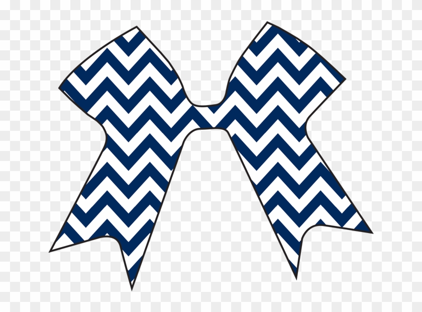 Blue Chevron Decal - Chevron Heart Svg Free, HD Png Download - 650x540