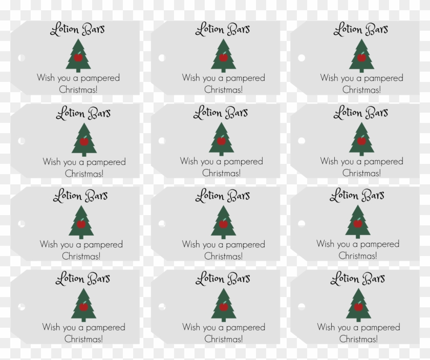 Printable lotion bar labels