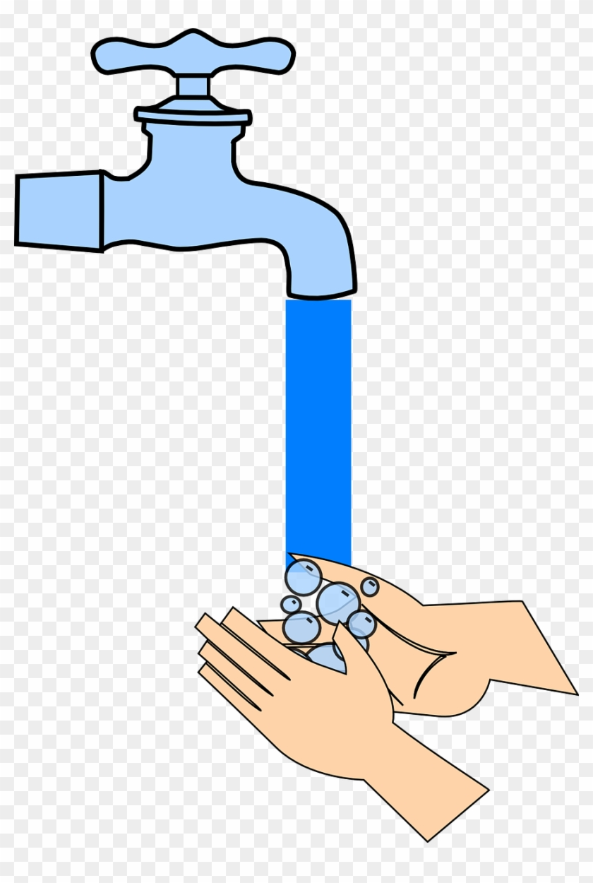 Tap Water Hand Washing Faucet Png Image - Gif Washing Hands Cartoon,  Transparent Png - 888x1280(#3297226) - PngFind