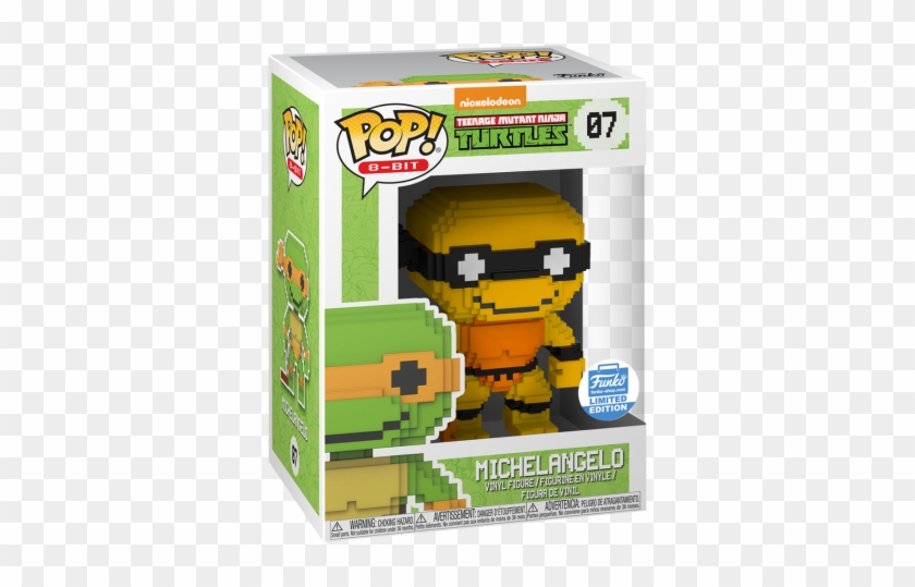 ninja turtle 8 bit pop