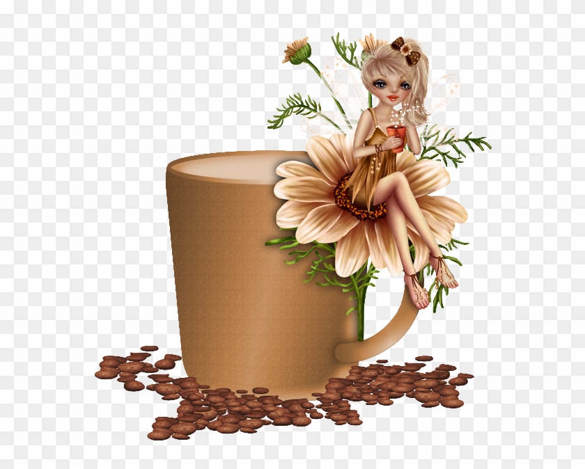 fairy #cute #brown #flower #flowers #nature #cup #mug - Tube Tasse De Noel  Png, Transparent Png - 600x600(#3299478) - PngFind