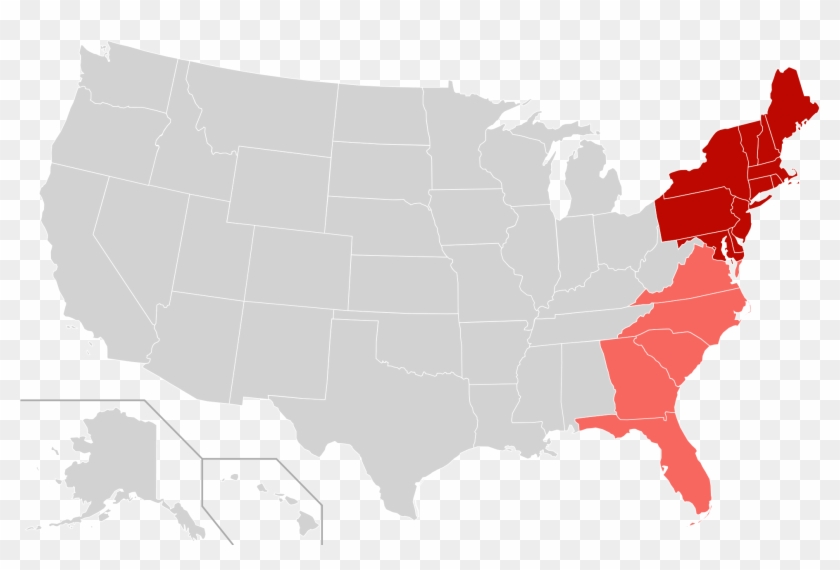 Eastern Seaboard Map 33 331708 Map Us Eastern Seaboard States Most Likely To