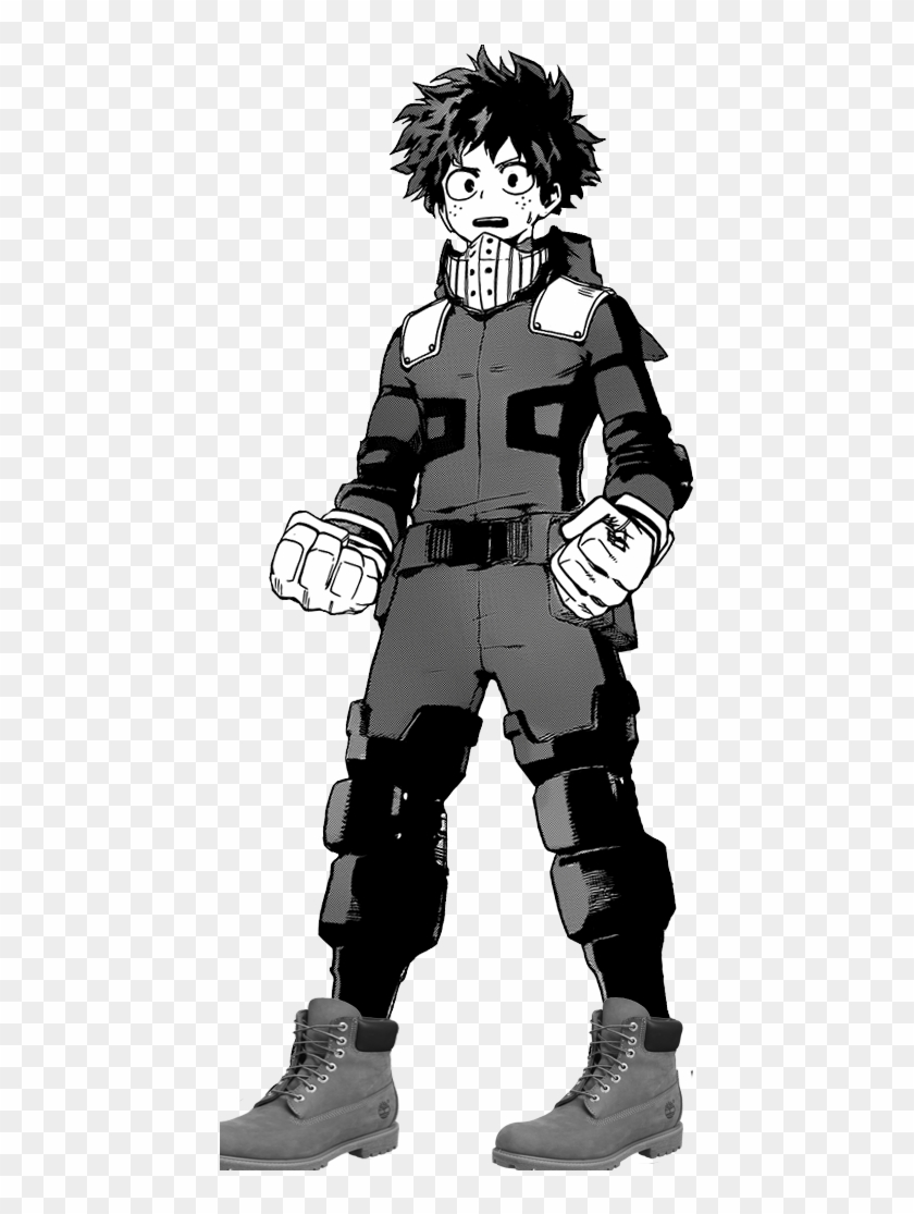 Timbs - Deku Manga, HD Png Download - 469x1034(#334286) - PngFind