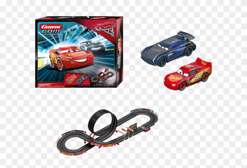 Carrera Go Disney-pixar Cars - Carrera Go Cars 3, HD Png Download -  700x600(#334811) - PngFind