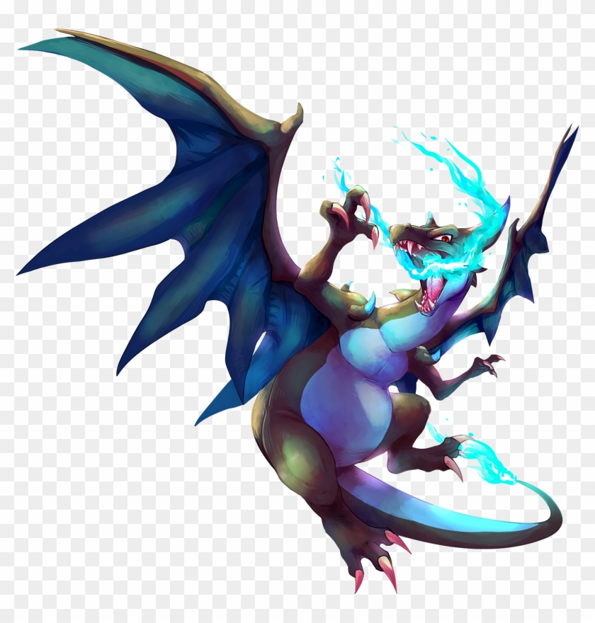 De Charizard Shiny Mega Y, HD Png Download , Transparent Png Image