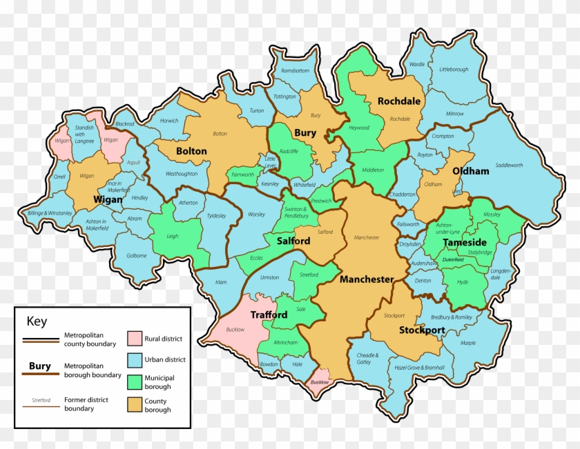 Manchester Postcode Map M Map Logic - vrogue.co
