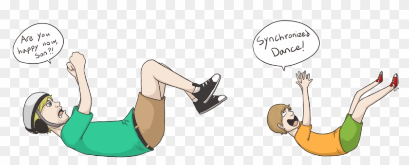 Pewdiepie Images Synchronized Dance Hd Wallpaper And - Pewdiepie  Irresponsible Dad, HD Png Download - 1431x558(#337589) - PngFind