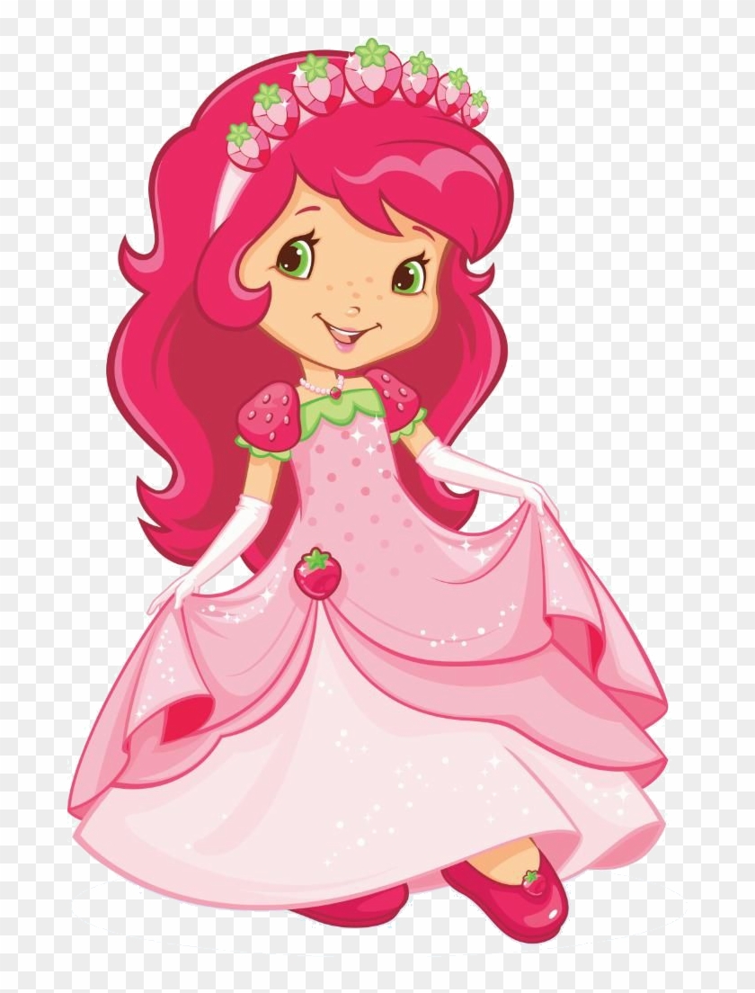 Strawberry Shortcake Cartoon Princess, HD Png Download - 690x1024(#338004)  - PngFind