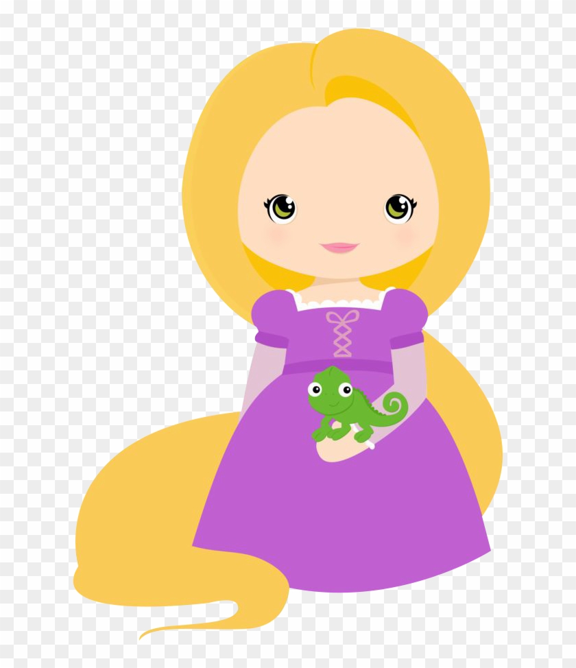Disney Princess Rapunzel, Baby Princess, Little Princess, - Cute Rapunzel  Clipart, HD Png Download - 676x920(#338764) - PngFind