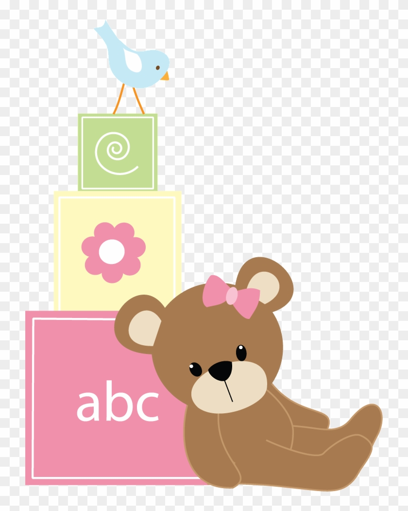 teddy bear baby shower invitations girl