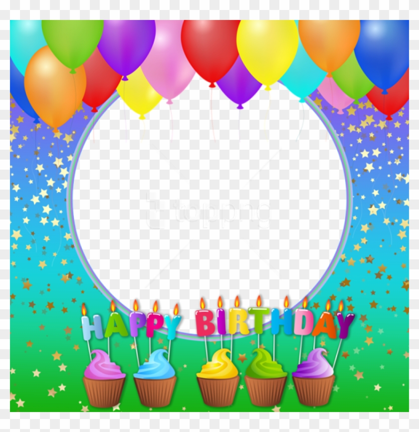 Free Png Happy Birthdayphoto Frame Background Best Happy Birthday Card Template Png Transparent Png 850x6 Pngfind