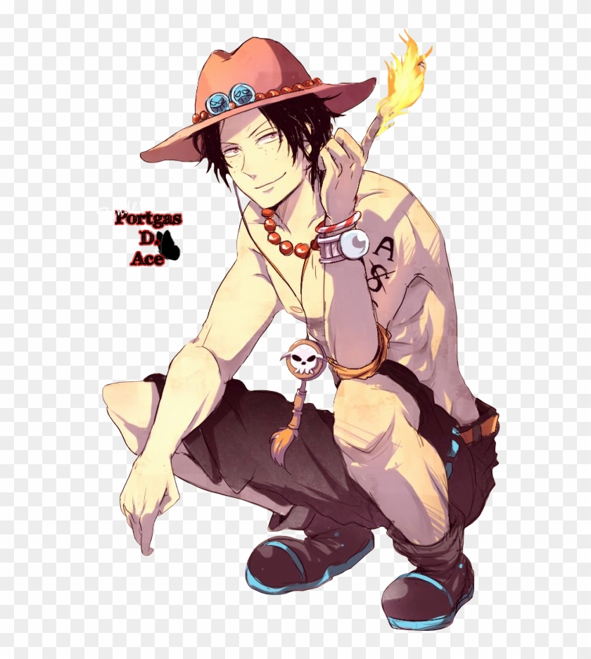 Portgas D - Ace - Cartoon, HD Png Download - 683x900(#3332068) - PngFind