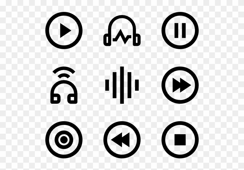 Audio - Search Icon, HD Png Download - 600x564(#3334745) - PngFind